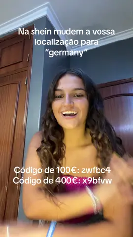Códigos: zwfbc4 ou x9bfvw #fyp #shein #portugal #brasil #dance 