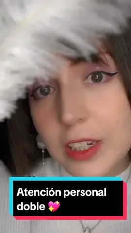 ⭐️ASMR Atención Personal Doble en Blanco y Negro ✨️ con @susurrosdelsur #asmr #asmratencionpersonal #asmrblancoynegro #asmrcolaboracion #asmrconnoa #parati 
