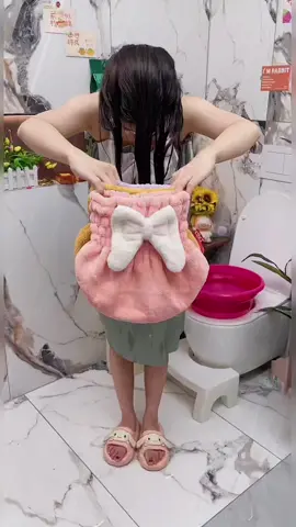 Home Goods : Hair Drying Towel Cap #goodthingsinlife #householditems #dryhaircap #goodstuff 