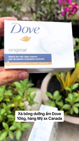 Xà bông dưỡng ẩm Dove 106g, với 1/4 hàm lượng kem dưỡng ẩm giúp làm sạch và k khô da, hương thơm ngát, hàng mỹ sx Canada #Master2023byTikTok #xuhuong2023 #hanayukibeautyshop 
