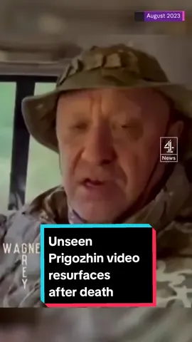 A newly resurfaced video shows Russian mercenary chief Yevgeny Prigozhin likely days before his death - addressing 'those concerned whether I'm alive or not'. #Russia #Prigozhin #YevegnyPrigozhin #Wagner #RussiaUkranie #RussiaUkraineWar #Channel4news #C4news 