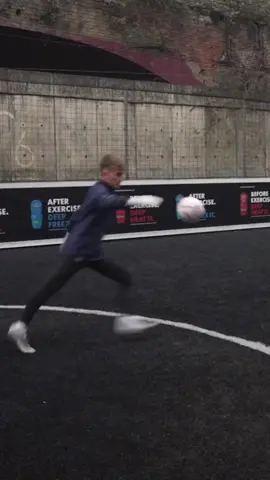 GK sidekick drill with UEFA Pro Coach #football #footballdrills