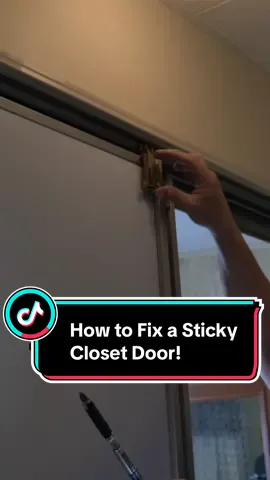 Have annoying closet doors? Save this video to remember how to fix it! 👍🏼 • • • #homerenovisondiy #homereno #houserenovation #renovationlife #homeimprovements #renovationproject #homerenovations #homedesign #interiordesign #remodeling #diyrenovation #projecthome #tipsandtricks #DIY #howto #homeinspo #closetdoors #closetdoorhack #DIY