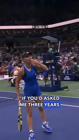 It’s been a fairytale return for this mom of two ✨🎾 #USOpen #carolinewozniacki #tennis #mom 