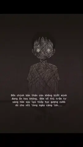 Đến chính bản thân mình còn không biết ổn hay không...#tieucuc #overthinking #xh #xuhuong 