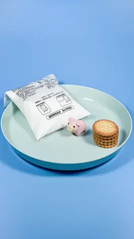 Cute Pig Eating Biscuits Dipped in Milk #pig #cutepig #pigsoftiktok #asmrvideo #asmrsounds #asmrfood #satisfyingvideo #stopmotion 
