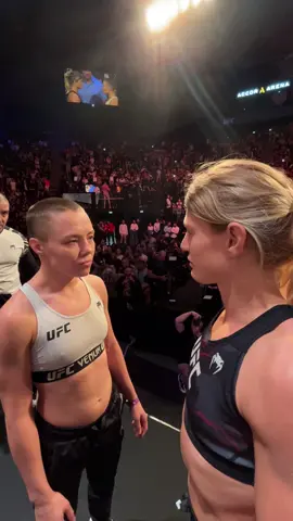 Thug Rose is ready to make her flyweigh debut 😤😤😤 #rosenamajunas #manonfiorot #UFC #mma