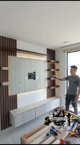 mira este espectacular centro de tv para tu hogar, no olvides comentar y déjanos tu like #carpinteri  #parati #colombia #family #emprendimiento #viral #trabajoduro #entretenimiento #muebles 