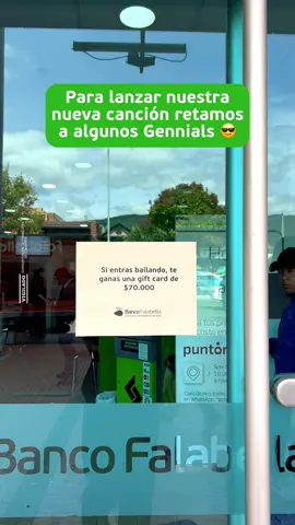 🎶😎Lanzamos nuestra nueva canción oficial con un reto que los Gennials no pudieron resistirse. 😅💃🏻🕺 ¡Disfruta la vida y únete al Banco de los Gennials! 💚 #BancoFalabella #BancoFalabellaColombia #BancoGennials #Gennials