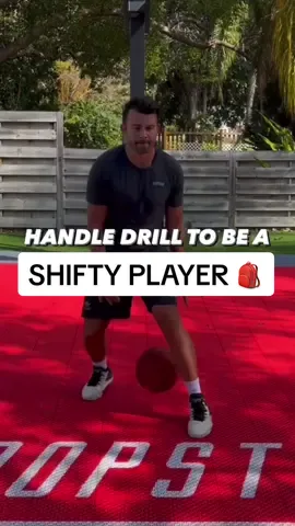 Become more SHIFTY with this handle drill!!! #hoopstudy #basketballtraining #basketball🏀 #basketballmoves #basketballtips #basketballdrills 