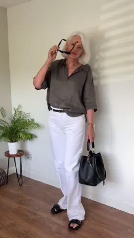 Summers back in the UK☀️ #outfitideas #fashionover50 #over60 #over50style #grwm 