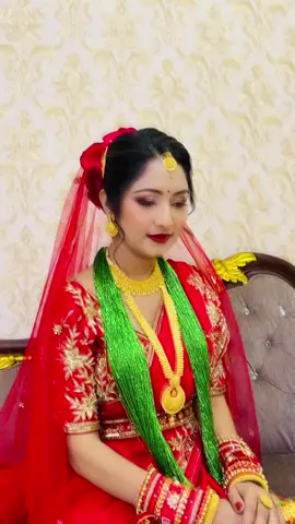 Beautiful bride ❤️#makeupwithsangrila❤️🥰 