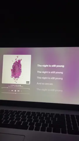 The night is still young - Nicki Minaj #nickiminaj #thenightisstillyoung #music #applemusic #nickiminajmusic