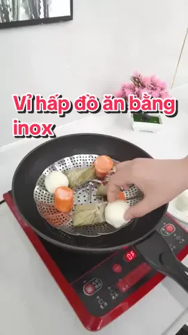 Vỉ hấp đồ ăn đa năng bằng inox có thể gấp gọn #vihapinox #vihap #vihapdanang #giadungtienich #yeubep 