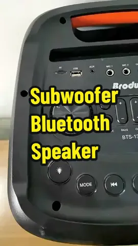 Subwoofer Bluetooth Speaker 🔊 #Speaker #Subwooferbluetoothspeaker #Bluetoothspeaker #RechargeableSpeaker #SubwooferSpeaker #Bass #Karaoke #Appliances #fyp #foryoupage #foryou #viralvideo #trend #trending #trendingvideo #Affiliate #2023 #CKTMSHOP 
