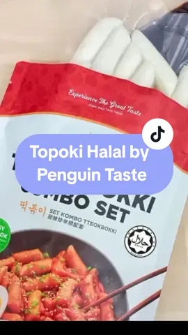 Halal Tteokbokki by Penguin Taste. Rasa sekali pasti repeat lagi.. #tteokbokkihalal  #toppokki  #topokkihalal  #topoki  #koreanfoodhalal 