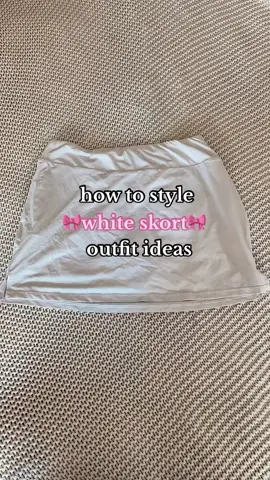how to style a white skort - perfect for festivals xx skort: @slazengerofficial  #festivaloutfits  #slazengerskort #summeroutfitideas #downtowngirlstyle #streetstyleoutfits #styleinspo #whatiworetoday #howtostyle #fashioninspo #clothingideasforgirls