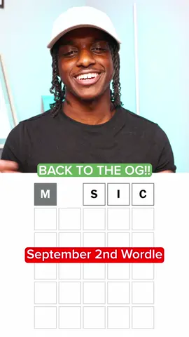 We’re back at it!!! #wordle #wordletok #dailywordle #wordgames #nyt 