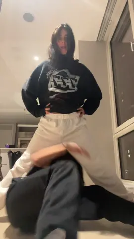 Doing this dance as professional dancers.