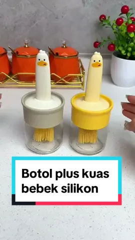 Kuas plus penyimpanan wadahnya mantep abis #fyp #kuassilikon #homeliving #perabotanmurah 