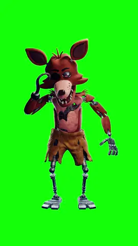 Movie Design Foxy FNaF Workshop Animation | Green Screen