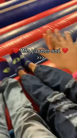 Por más planes así 😍 @Walter V 💞 #cita #citaperfecta #planeslovers #minovio #juegosinflables #jockeyplaza #salidadenovios #perulima #tiktok #boleto #juegosdivertidos #parejasgoals 