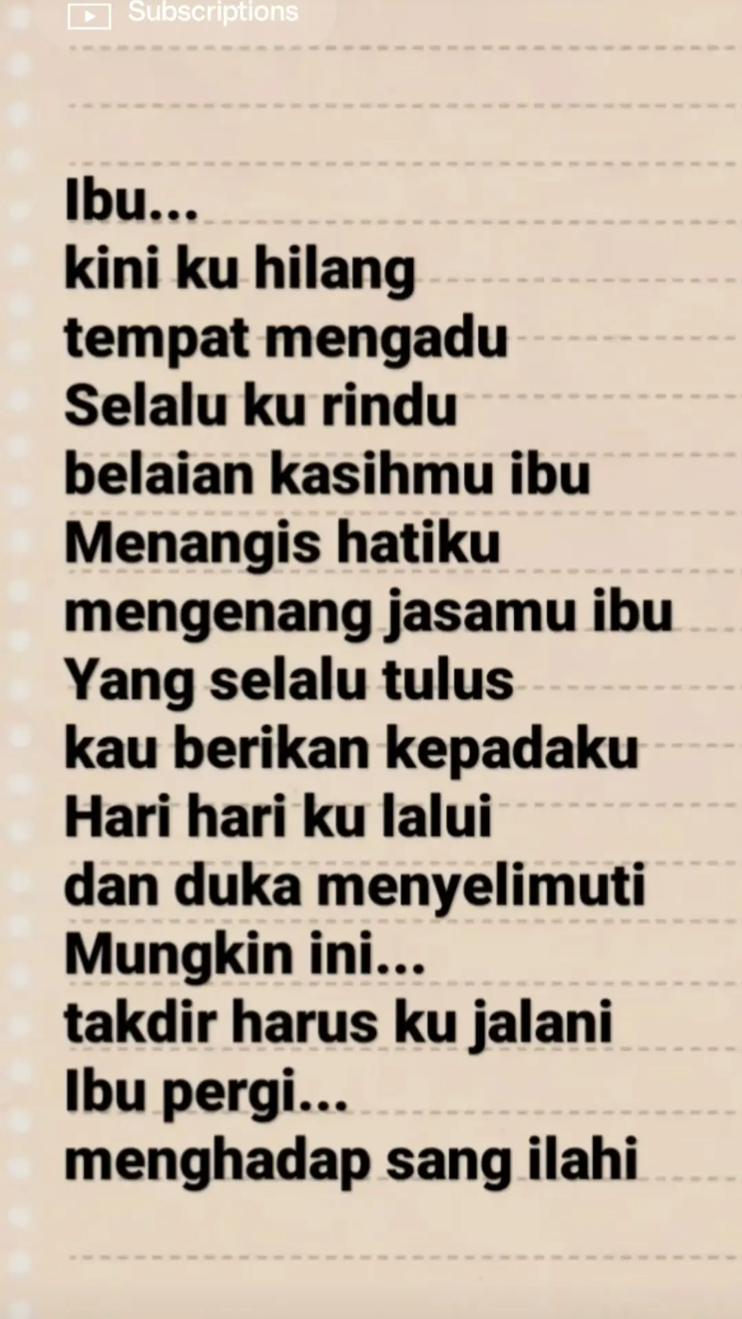 😔Allahu tempat ku megadu☺️