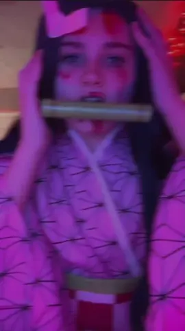 Yall get to see me with no makeup on!! First vid!!🌸💖✨#fyp #capcut #foryou #nezuko #cosplay #demonslayer @Mochii (They/Them) 🌸🩷 