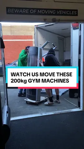 First time moving heavy gym equipment with the team 💪🏼🏋️🚛 #fyp #nz #movingcompany #GymTok 