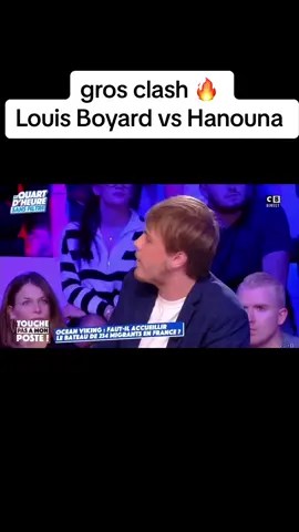 gros clash 🔥  Louis Boyard vs Hanouna. #tpmp #hanouna #louisboyard #clash 