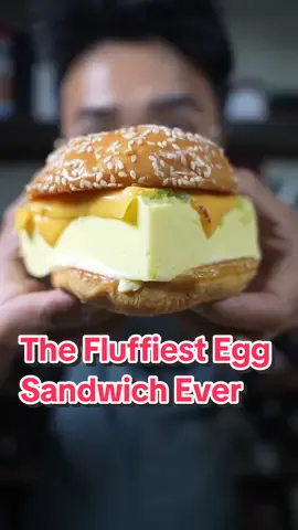 Light yet creamy egg sandwich that melts in your mouth @Gideon General #fluffyeggs 