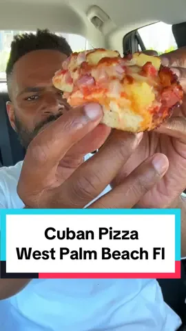 Trying CUBAN Pizza For The FIRST TIME (AMAZING Experience🤯🔥) #ncfoodie #travelfoodie #mukbang #tastetest #foodreview #foodcritic #cubanpizza #cubanfood #cubancuisine #westpalmbeach #westpalmbeachflorida #westpalmbeachfl #delraybeach 