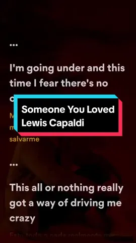 Someone You Loved - Lewis Capaldi (Lyrics - Letra) #SomeoneYouLoved #LewisCapaldi #2019 #Lyrics #Letra #Lyricspedia #Letraenespañol #Music #parati #fyp #viral 