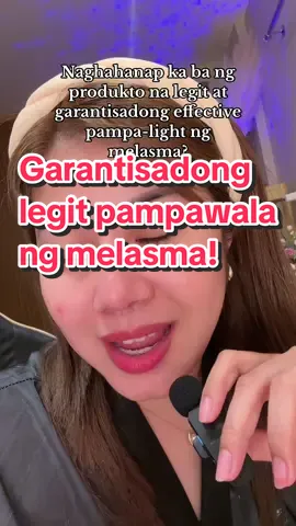 Garatisadong legit na pampalighten ng #melasma #pekas ang aming #pekasremovercream #herchoiceph 