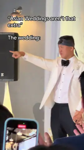 Congrats Kyle and Zoya 🥷 #weddingtiktok #wedding 