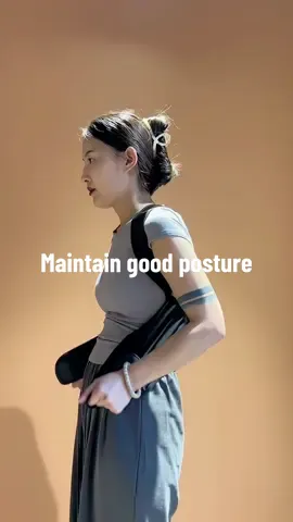 Correct bad posture and develop a good habit of straight back👍🆙 #fyp #posture #posturecorrection #posturecorrector #posturechallenge #pranashposture 