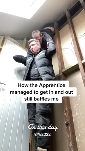 #onthisday poor kacper, ive never laughed so much #electrician @Kacper #apprentice 