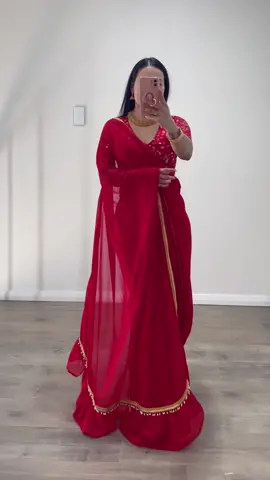 Teej collections #trendycollections #teejspecial #redsaree #sareewaligirl #nepaliboutique #nepalidesigner #fypシ゚viral #nepaliboutiqueaustralia #womenswear #readytowear #foryou #sareehacks #nepalisong 