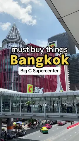 Make sure to come to Big C Supermarket in Bangkok before you go back home.  📍Big C Supermaket is located near Pratunam Market and it is just in front of Central World in Bangkok #bigcsupercenter #bigcthailan #bigcbangkok #bangkokshopping #bangkok #bangkokthailand #pinoysg #pinoysgtiktok🇸🇬🇵🇭 #pinoysgtiktok🇸🇬🇵🇭   