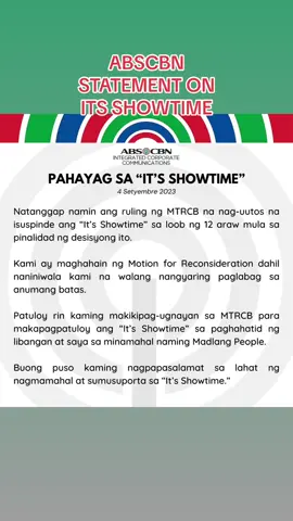 #fyp #itshowtime #mtrcb #abscbn #EntertainmentNewsPH 