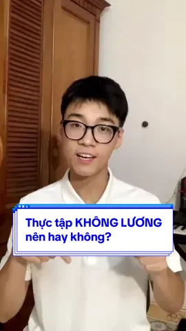 Theo các bạn, sinh viên có nên đi thực tập không lương hay không ? #uebjobfair2023 #UEB #VNU #AGENCY #jobtips #intern #fyp #viral #xuhuong 