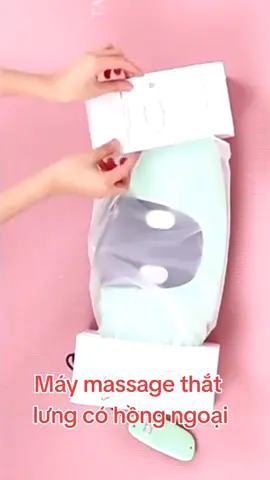 Máy massage thắt lưng thông minh là thiết bị trị liệu đa năng có công dụng xoa bóp, thư giãn, làm nóng thắt lưng giúp điều trị bệnh đau thắt lưng hiệu quả. Máy có chức năng kéo giãn cột sống lưng, giảm chèn ép dây thần kinh làm giảm nhanh các cơn đau nhức nhanh chóng chỉ sau 10 phút sử dụng. Đây là thiết bị trị liệu hữu ích cho những người bị đau mỏi vùng thắt lưng, thoái hóa cột sống lưng, thoát vị đĩa đệm cột sống lưng, tê buốt vùng lưng do bị chèn ép dây thần kinh... *Đặc điểm chức năng: - Máy có 2 chế độ massage tự động M1-M2, thiết lập sẵn các chức năng -> 1 chạm để sử dụng. - Tạo nhiệt sưởi ấm thắt lưng với 3 mức nhiệt độ tùy chỉnh được -> tăng chuyển hóa, tăng lưu thông máu. - Chức năng massage giúp các cơ lưng thư giãn -> Thư giản đốt sống, giãm đau mỏi. - Chức năng massage xung điện với 10 tần số khác nhau -> Điều trị viêm khớp, thấp khớp, thoái hóa khớp... - Trị liệu cột sống bằng ánh sáng sinh học đỏ, xanh, tím -> Tái tạo lại các mô, gia tăng khả năng hồi phục các bệnh về khớp. - Kéo căng cột sống lưng bằng công nghệ nâng đỡ túi khí -> hỗ trợ điều trị thoát vị đĩa đệm. - Thiết kế khoa học theo độ cong sinh học của lưng 26 độ -> giải phóng áp lực, giúp nâng đỡ lưng hiệu quả. - Vận hành bằng pin sạc có dung lượng lớn 2000mAh -> tiện lợi dễ dàng mang theo bất kỳ đâu. - Remote điều khiển các chế độ đơn giản, có màn hình hiển thị, dễ hiểu, dễ sử dụng - Máy tự động hẹn giờ 10 phút, sau khi hoạt động xong máy tự động tắt để tiết kiệm pin. - Máy có tấm đế lót hỗ trợ sử dụng trên nhiều bề mặt mềm khác nhau như giường, nệm, ghế... - Chất liệu tốt, kiểu dáng hiện đại, màu sắc sang trọng. *Thông số kỹ thuật: - Điện áp định mức: DC7.4V  - Dung lượng pin: 2000mAh - Điện áp sạc: DC5V / 2A - Công suất định mức: 10W - Tự động hẹn giờ: 10 phút - Nhiệt sưởi ấm: Thấp, Trung bình, Cao. - Cường độ xung điện: 10 mức - Chất liệu: Nhựa ABS - Màu sắc: xanh ngọc - Ngôn ngữ: tiếng Anh. - Kích thước máy: DxRxC - 42 x 19 x 7.5 cm. *Sản phẩm bao gồm: 1 máy Massage thắt lưng điều khiển, 1 cáp sạc, 1 hướng dẫn (đựng trong 1 hộp màu). CAM KẾT CỦA SHOP - Sản phẩm luôn giống 100% so với hình ảnh minh họa (shop tự chụp). - Giá cả cạnh tranh nhất thị trường. - Giao hàng và thanh toán tại nhà: Quý khách chỉ phải trả tiền mặt cho người chuyển hàng khi nhận hàng. - Sản phẩm được kiểm tra cẩn thận, đảm báo chất lượng tốt nhất, thời gian bảo hành 12 tháng#maymassagethatlung #docla2019 