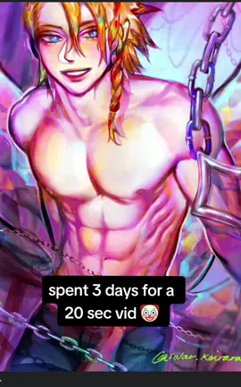I was just testing out brushes on the app and trying to possibly learn how to render bodies/muscles with a brush and it ended up becoming a 3 day long art journey that I could make it more polish but I'd need more time. But I'll be taking my time off of it for now until I feel like refining it some more. But please take my 3 days and more worth of art Character : Axel Syrios #vtuber #holostars #holostar #axelsyrios #hololive #fanart #anime #animefanart #stylized  #digitalillustration #arttok #speedpaint #sketches #sketch #artforyou #digital #digitalart #artistatiktok #artist #artfyp #illustration #drawing #lineart #blackandwhite #quicksketch #doodle #artist #artwork #art #digitalillustration #colour