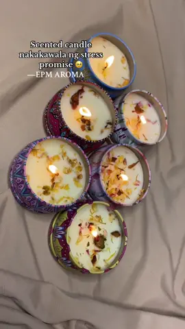 Naka ilang bili na ako nito, walang wala yung mga nasa mall. #fyp #epmaroma #scentedcandle #candle #candles #budolfinds 