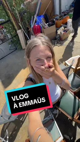 ptit #Vlog à Emmaüs jvous montre tout ce que jai trouvé!!!! 😋🖼️☕️🪞 #brocante #emmaus #emmaushaul 