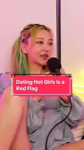 Is a guy who only dates hot girls a red flag? #podcast #redflags #datingadvice #funny 