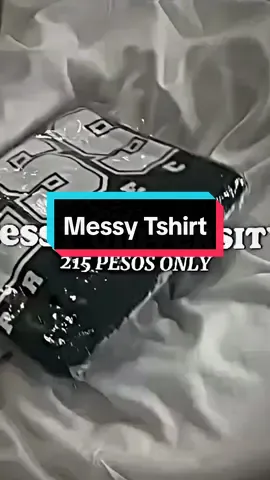 Messy tshirt high quality ganda nito sootin #tshirt #shop #tiktokshop #foryourpage #fyp #fypシ 