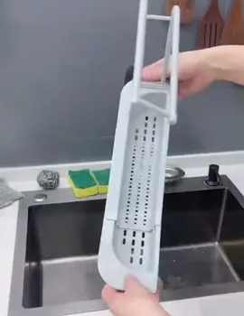 Sink telescopic drain rack #drainrack #sinkdrainrack 