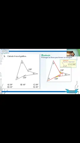 #geometria  #triangulos  #matematica  @Heyner Rioja 