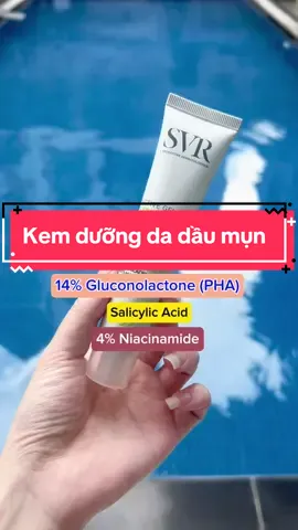 Chiếc kem dưỡng dành cho các bạn da dầu mụn - SVR Active Gel Sebiaclear. Cải thiện bề mặt da mịn màng, khô gom cồi nhanh, giảm dầu thừa, bã nhờn #back2school #Master2023byTikTok #skincare #beauty #lamdep #cangbong #dakhoe #kemduongdamun #motham #treatment #dadaumun 